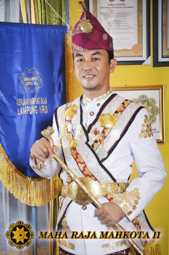 His Majesty Maharaja Mahkota II King of Kampung Dalam Lampung Krui