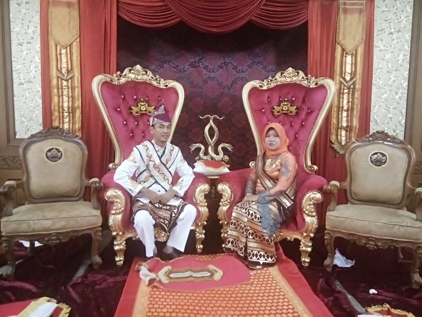 The Maharaja & Maharanee of Kampung Dalam Lampung Krui